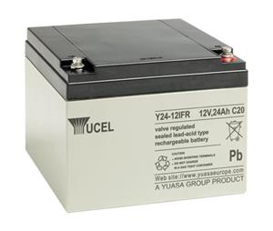 Batterie Yuasa Yucel - Lead Acid - Pour Syst&egrave;me d'alarme, Éclairage de secours, Syst&egrave;me d'incendie, Syst&egrave;me de s&eacute;curit&eacute; - Batterie rechargeable - 12 V DC - 24000 mAh